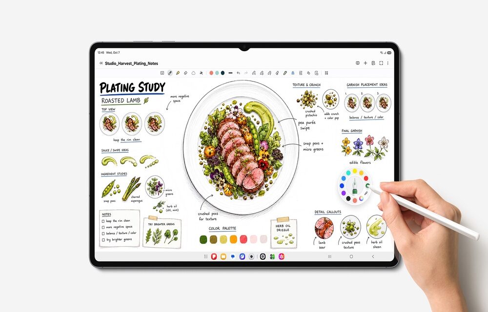 Galaxy Tab S12: una nueva forma de organizar tus apuntes digitales